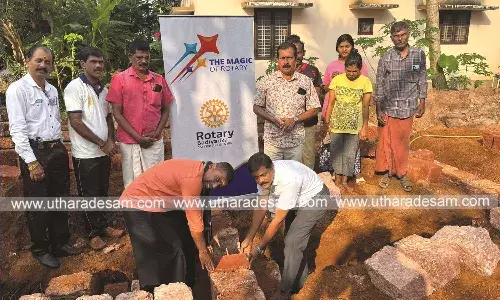ബദിയടുക്കയില്‍ റോട്ടറി ഇന്റര്‍നാഷണല്‍ സ്വപ്‌ന ഭവന പദ്ധതിക്ക് തുടക്കം