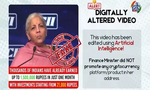 ക്രിപ്റ്റോയില് നിക്ഷേപിക്കാന് ധനമന്ത്രി പറഞ്ഞോ? പ്രചരിക്കുന്ന വീഡിയോയുടെ യാഥാര്ത്ഥ്യം ക്രിപ്റ്റോയില് നിക്ഷേപിക്കാന് ധനമന്ത്രി പറഞ്ഞോ? പ്രചരിക്കുന്ന വീഡിയോയുടെ യാഥാര്ത്ഥ്യം