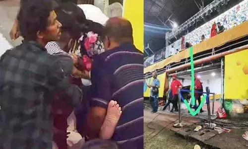 പ്ലാറ്റ്ഫോം ഉണ്ടാക്കിയത് അഞ്ച് മിനിട്ട് ചടങ്ങിന്; സ്റ്റേജ് നിര്മിച്ചത് അനുമതിയില്ലാതെ: ഗുരുതര വീഴ്ച അന്വേഷിക്കും പ്ലാറ്റ്ഫോം ഉണ്ടാക്കിയത് അഞ്ച് മിനിട്ട് ചടങ്ങിന്; സ്റ്റേജ് നിര്മിച്ചത് അനുമതിയില്ലാതെ: ഗുരുതര വീഴ്ച അന്വേഷിക്കും