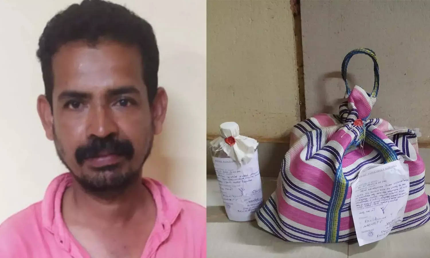 വില്പ്പനക്ക് സൂക്ഷിച്ച 4.5 ലിറ്റര് മദ്യവുമായി ഒരാള് അറസ്റ്റില് വില്പ്പനക്ക് സൂക്ഷിച്ച 4.5 ലിറ്റര് മദ്യവുമായി ഒരാള് അറസ്റ്റില്