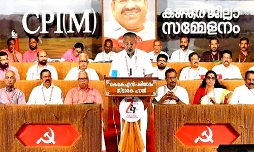 പിപി ദിവ്യയെ തല്ലിയും തലോടിയും മുഖ്യമന്ത്രി ; രാമായണം ഉദ്ധരിച്ച് പിണറായി വിജയന്‍