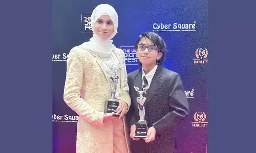 ലോക ഡിജിറ്റല്‍ ഫെസ്റ്റില്‍ തിളങ്ങി കാസര്‍കോട് സ്വദേശികളായ സഹോദരങ്ങള്‍