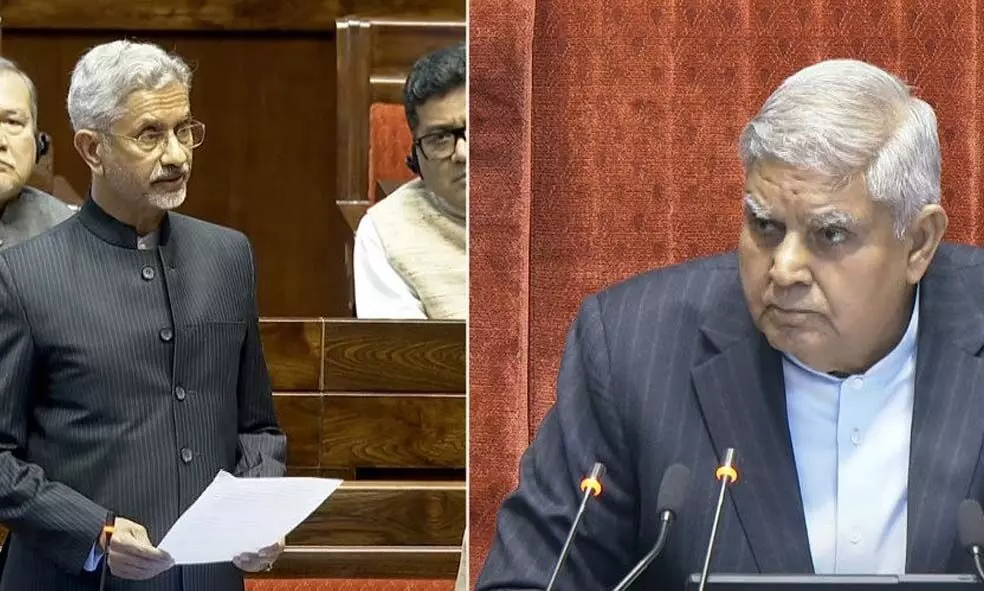 ഇന്ത്യാക്കാരെ യുഎസ് നാടുകടത്തുന്നത് ആദ്യമല്ലെന്ന് ജയ്ശങ്കര്; രാജ്യസഭയില് പ്രതിപക്ഷ ബഹളം ഇന്ത്യാക്കാരെ യുഎസ് നാടുകടത്തുന്നത് ആദ്യമല്ലെന്ന് ജയ്ശങ്കര്; രാജ്യസഭയില് പ്രതിപക്ഷ ബഹളം