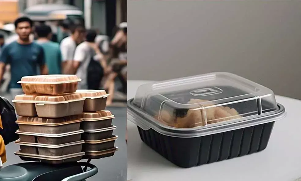 ഫുഡ് ഡെലിവറി പ്ലാസ്റ്റിക് പാത്രത്തിലാണോ? കരുതിയിരിക്കുക ബ്ലാക് പ്ലാസ്റ്റിക്കിനെ