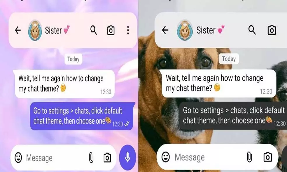 വാട്‌സ്ആപ്പ് ചാറ്റുകള്‍ അതിമനോഹരം; ചാറ്റ് തീം ഫീച്ചര്‍ എത്തി