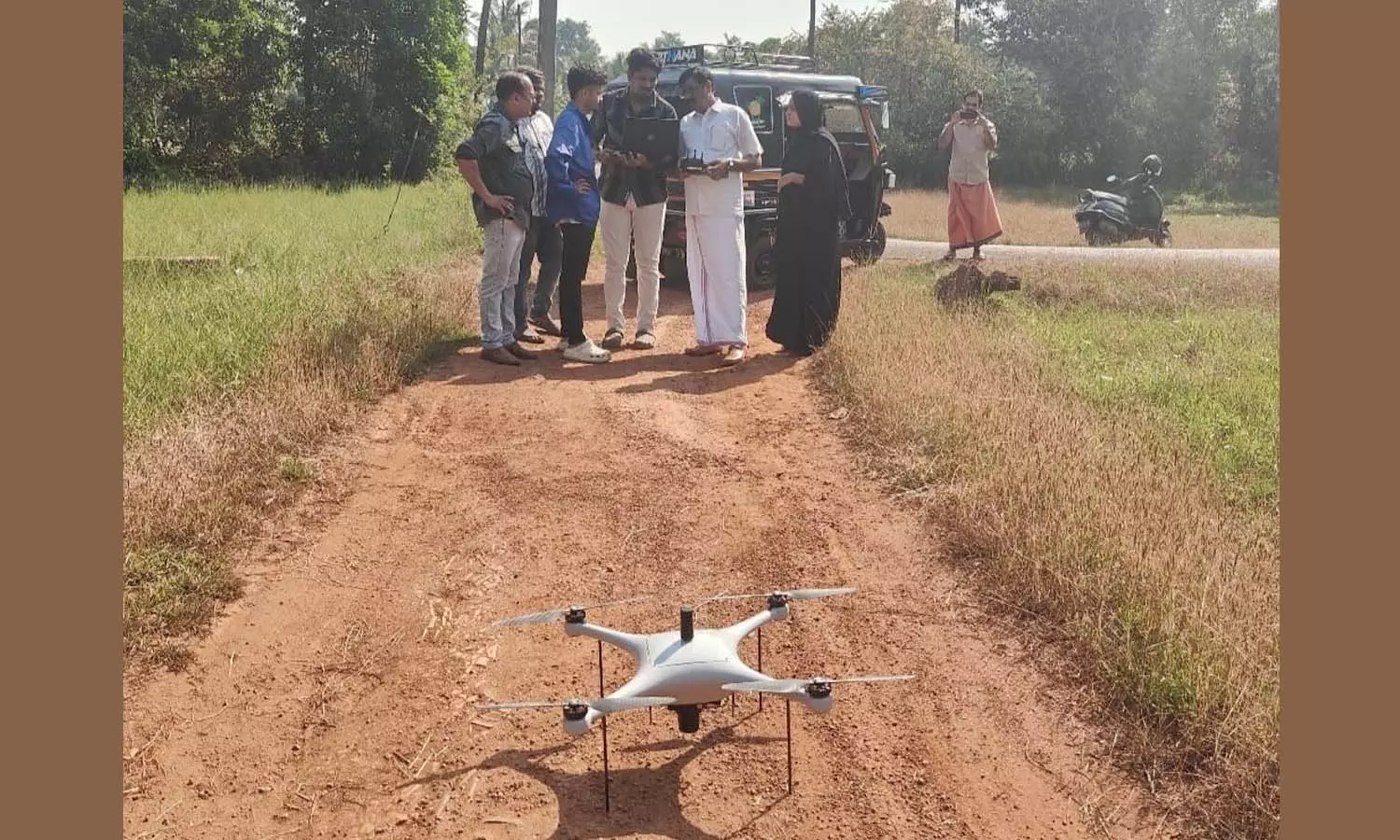 കാഞ്ഞങ്ങാട് നഗരസഭയ്ക്ക് മാസ്റ്റര്‍ പ്ലാന്‍; ഡ്രോണ്‍ സര്‍വ്വെക്ക് തുടക്കം