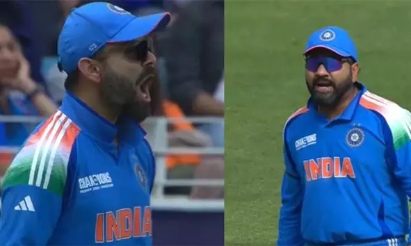 ചാംപ്യന്സ് ട്രോഫി സെമി ഫൈനല്: കുല്ദീപ് യാദവിനെ നിര്ത്തിപ്പൊരിച്ച് രോഹിതും കോലിയും ചാംപ്യന്സ് ട്രോഫി സെമി ഫൈനല്: കുല്ദീപ് യാദവിനെ നിര്ത്തിപ്പൊരിച്ച് രോഹിതും കോലിയും