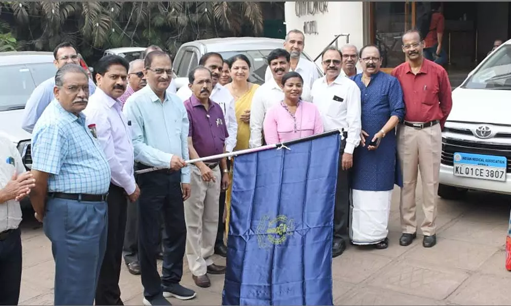 ഐ.എം.എ യാത്ര ആരംഭിച്ചു