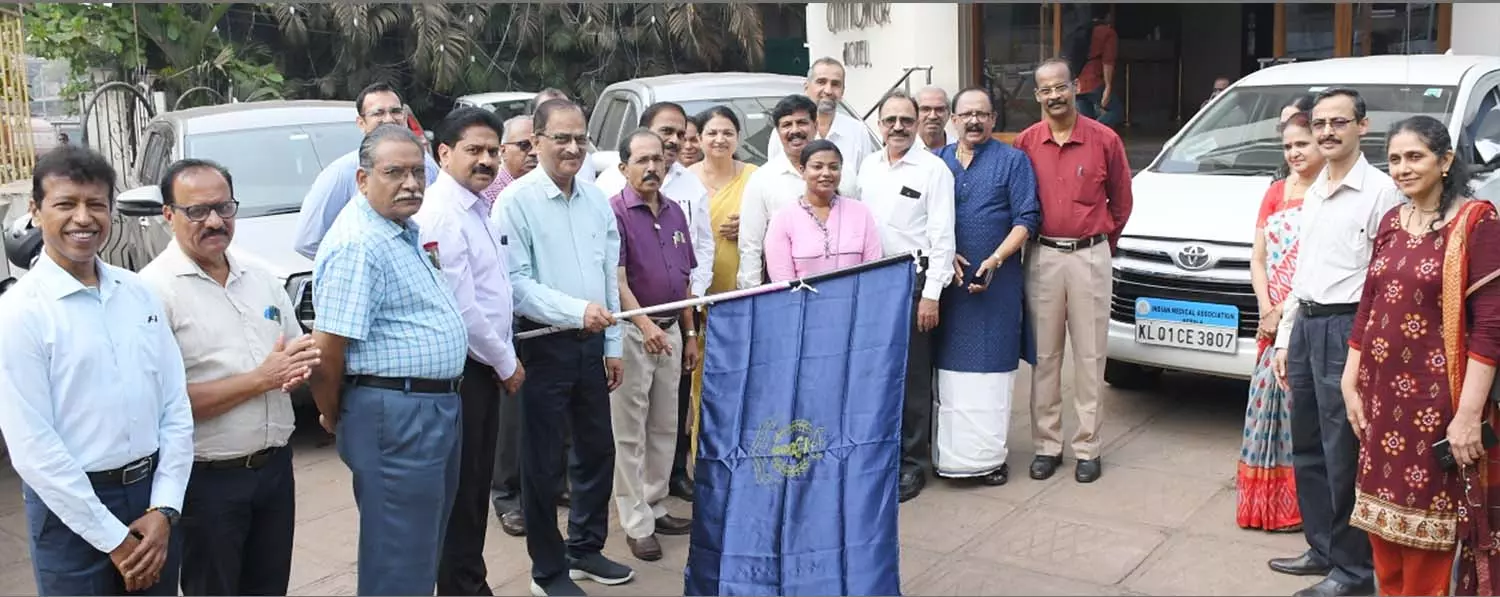 ഐ.എം.എ യാത്ര ആരംഭിച്ചു