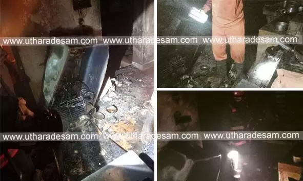 നെല്ലിക്കട്ടയില് വീടിന് തീപിടിച്ച് വീട്ടുപകരണങ്ങളടക്കം കത്തിനശിച്ചു; അടുക്കള പൂര്ണ്ണമായും അഗ്നിക്കിരയായി നെല്ലിക്കട്ടയില് വീടിന് തീപിടിച്ച് വീട്ടുപകരണങ്ങളടക്കം കത്തിനശിച്ചു; അടുക്കള പൂര്ണ്ണമായും അഗ്നിക്കിരയായി