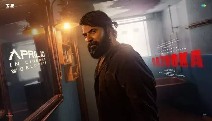 തിയേറ്ററുകളെ ഇളക്കി മറിക്കാന്‍ മമ്മൂട്ടിയുടെ ബസൂക്ക ഏപ്രില്‍ 10 ന് എത്തും; ട്രെയിലര്‍ ഉടന്‍ റിലീസ് ചെയ്യും