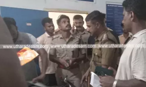 തൊഴില്‍ പീഡനമെന്ന് ആരോപണം; ഹിന്ദുസ്ഥാന്‍ പവര്‍ലിങ്ക് സിന്റെ അധീനതയിലുള്ള കാഞ്ഞങ്ങാട്ടെ സ്ഥാപനത്തില്‍ പൊലീസ് പരിശോധന നടത്തി