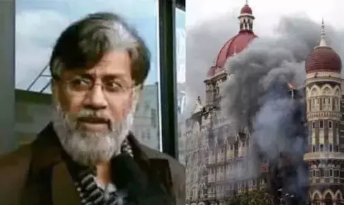 26/11 മുംബൈ ഭീകരാക്രമണക്കേസിലെ പ്രതി തഹാവൂര്‍ റാണയെ ഇന്ത്യയിലെത്തിച്ചു