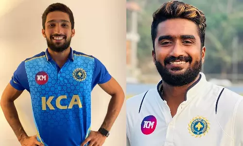 കാസര്കോടിന്റെ സ്വന്തം അസ്ഹറുദ്ദീന് നായകന്, ശ്രീഹരി എസ്. നായരും ടീമില് കാസര്കോടിന്റെ സ്വന്തം അസ്ഹറുദ്ദീന് നായകന്, ശ്രീഹരി എസ്. നായരും ടീമില്