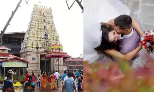 ഉഡുപ്പി ശ്രീകൃഷ്ണ മഠം രഥവീഥിയില് വിവാഹത്തിന് മുമ്പും ശേഷവുമുള്ള ഫോട്ടോഷൂട്ടുകള്ക്ക് നിരോധനം ഉഡുപ്പി ശ്രീകൃഷ്ണ മഠം രഥവീഥിയില് വിവാഹത്തിന് മുമ്പും ശേഷവുമുള്ള ഫോട്ടോഷൂട്ടുകള്ക്ക് നിരോധനം