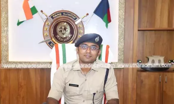 കാസര്‍കോട് ജില്ലാ പൊലീസ് മേധാവിയായി ബിവി വിജയ ഭാരത് റെഡ്ഡി ചുമതലയേറ്റു