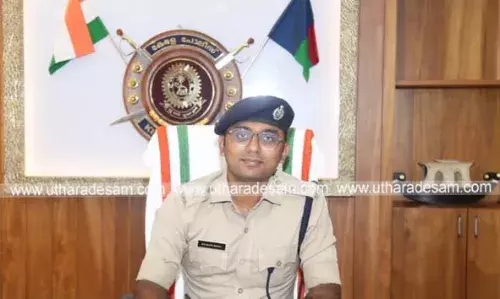 കാസര്‍കോട് ജില്ലാ പൊലീസ് മേധാവിയായി ബിവി വിജയ ഭാരത് റെഡ്ഡി ചുമതലയേറ്റു