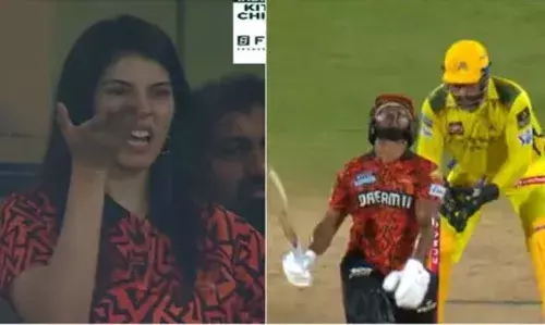 സി.എസ്.കെയ്ക്കെതിരായ മത്സരം: കാമിന്ദു മെന്‍ഡിസ് ഗോള്‍ഡന്‍ ഫ്രീ-ഹിറ്റ് അവസരം നഷ്ടപ്പെടുത്തിയപ്പോഴുള്ള കാവ്യ മാരന്റെ പ്രതികരണം വൈറല്‍