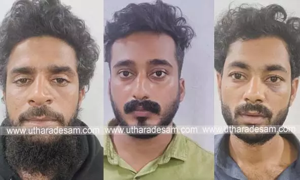 കാഞ്ഞങ്ങാട്ട് പൂച്ചക്കാട് സ്വദേശിയെയും അതിഥി തൊഴിലാളിയെയും അക്രമിച്ച കേസില് 4 പേര് അറസ്റ്റില് കാഞ്ഞങ്ങാട്ട് പൂച്ചക്കാട് സ്വദേശിയെയും അതിഥി തൊഴിലാളിയെയും അക്രമിച്ച കേസില് 4 പേര് അറസ്റ്റില്