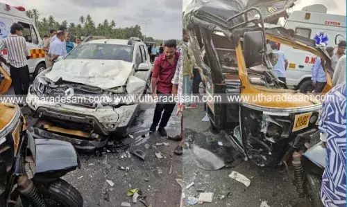 ഉപ്പളയില് കാറും ഓട്ടോ റിക്ഷയും കൂട്ടിയിടിച്ച് കാഞ്ഞങ്ങാട് സ്വദേശിയായ ഓട്ടോ ഡ്രൈവര് മരിച്ചു ഉപ്പളയില് കാറും ഓട്ടോ റിക്ഷയും കൂട്ടിയിടിച്ച് കാഞ്ഞങ്ങാട് സ്വദേശിയായ ഓട്ടോ ഡ്രൈവര് മരിച്ചു