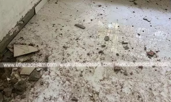 ഇടിമിന്നലില്‍ ജില്ലയുടെ പലഭാഗങ്ങളിലും വ്യാപക നാശനഷ്ടം