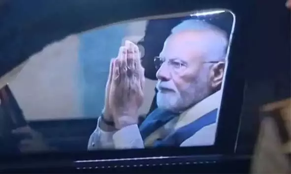 വിഴിഞ്ഞം തുറമുഖം രാജ്യത്തിന് സമര്പ്പിക്കുന്നതിനായി പ്രധാനമന്ത്രി നരേന്ദ്രമോദി തിരുവനന്തപുരത്തെത്തി;തലസ്ഥാന നഗരി കനത്ത സുരക്ഷാ വലയത്തില് വിഴിഞ്ഞം തുറമുഖം രാജ്യത്തിന് സമര്പ്പിക്കുന്നതിനായി പ്രധാനമന്ത്രി നരേന്ദ്രമോദി തിരുവനന്തപുരത്തെത്തി;തലസ്ഥാന നഗരി കനത്ത സുരക്ഷാ വലയത്തില്