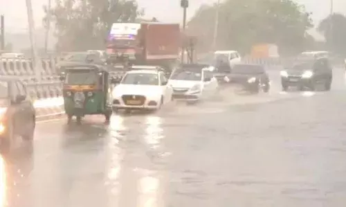 രാജ്യതലസ്ഥാനത്ത് കനത്ത മഴ; വീടിന് മുകളില്‍ മരം വീണ് 4 മരണം; നൂറിലധികം വിമാനങ്ങള്‍ വൈകി