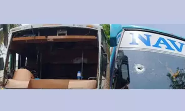 സുഹാസ് ഷെട്ടി വധം; സംഘര്‍ഷാവസ്ഥ തുടരുന്നു; മത്സ്യവാഹനവും ബസും തകര്‍ത്തു