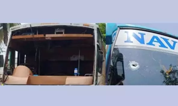 സുഹാസ് ഷെട്ടി വധം; സംഘര്‍ഷാവസ്ഥ തുടരുന്നു; മത്സ്യവാഹനവും ബസും തകര്‍ത്തു