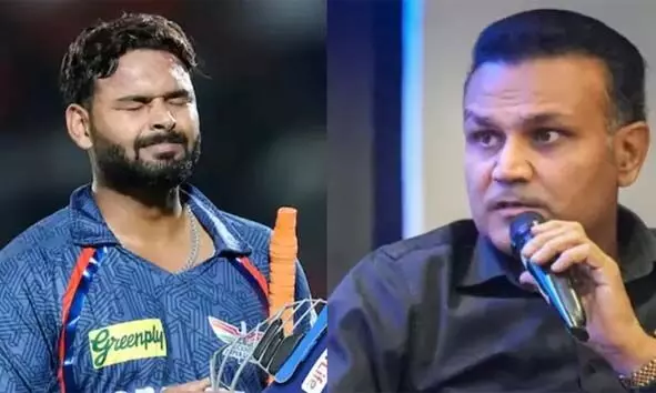 പ്രശ്നങ്ങള് തീരാന് ധോണിയെ വിളിച്ച് സംസാരിക്കൂ! ഐ പി എല്ലില് നഷ്ടമായ ഫോം വീണ്ടെടുക്കാന് റിഷഭ് പന്തിന് ഉപദേശം നല്കി വീരേന്ദര് സെവാഗ് പ്രശ്നങ്ങള് തീരാന് ധോണിയെ വിളിച്ച് സംസാരിക്കൂ! ഐ പി എല്ലില് നഷ്ടമായ ഫോം വീണ്ടെടുക്കാന് റിഷഭ് പന്തിന് ഉപദേശം നല്കി വീരേന്ദര് സെവാഗ്