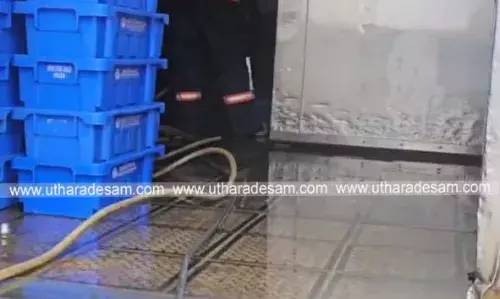 മാവുങ്കാല്‍ മില്‍മ പ്ലാന്റിലെ വാള്‍വില്‍ നിന്നും അമോണിയ ചോര്‍ന്നത് പരിഭ്രാന്തി പരത്തി