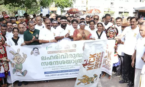 ലഹരിക്കെതിരെ കാമ്പയിനുമായി കായികവകുപ്പ്: സംസ്ഥാനതല ഉദ്ഘാടനം കാസര്‍കോട്ട്  മന്ത്രി നിര്‍വഹിച്ചു