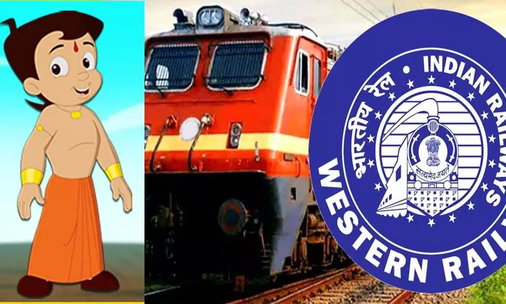 ഛോട്ടാ ഭീം ഇനി ഇന്ത്യന് റെയില്വേ താരം ഛോട്ടാ ഭീം ഇനി ഇന്ത്യന് റെയില്വേ താരം
