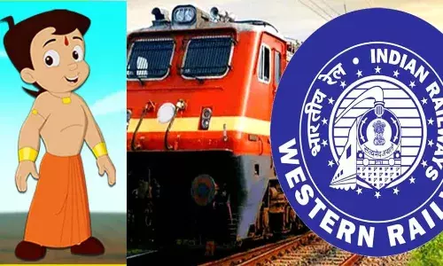 ഛോട്ടാ ഭീം ഇനി ഇന്ത്യന്‍ റെയില്‍വേ താരം