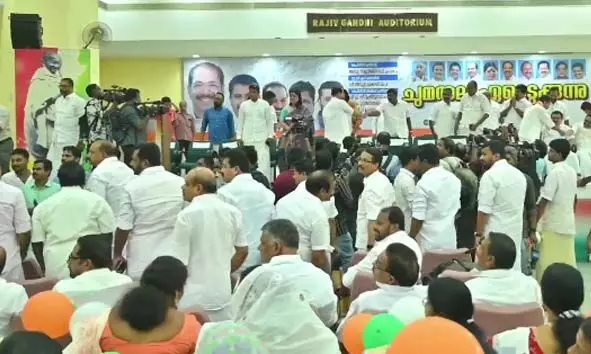 പുതിയ കെപിസിസി പ്രസിഡന്റായി സണ്ണി ജോസഫ് എംഎല്എ സ്ഥാനമേറ്റു പുതിയ കെപിസിസി പ്രസിഡന്റായി സണ്ണി ജോസഫ് എംഎല്എ സ്ഥാനമേറ്റു