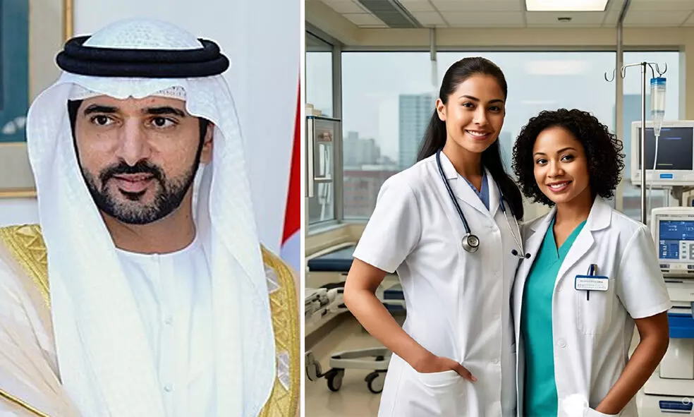നഴ്സുമാര്ക്ക് ഗോള്ഡന് വിസയുമായി ദുബായ് നഴ്സുമാര്ക്ക് ഗോള്ഡന് വിസയുമായി ദുബായ്