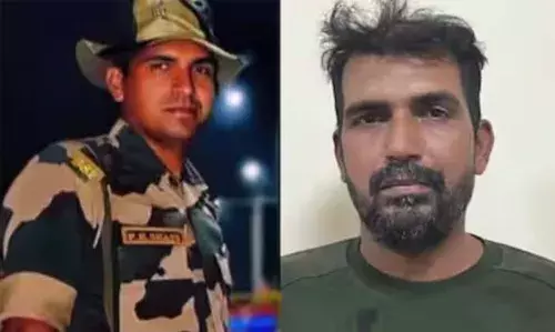 പാകിസ്ഥാന് കസ്റ്റഡിയിലെടുത്ത ബി.എസ്.എഫ് ജവാന് 22 ദിവസത്തിന് ശേഷം മോചനം പാകിസ്ഥാന് കസ്റ്റഡിയിലെടുത്ത ബി.എസ്.എഫ് ജവാന് 22 ദിവസത്തിന് ശേഷം മോചനം