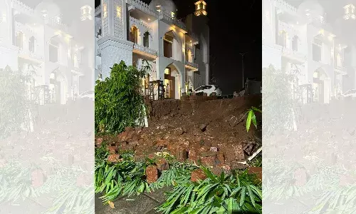 ദേശീയപാത നിര്‍മ്മാണത്തിലെ അപാകത: എരിയാല്‍ തോടിനോട് ചേര്‍ന്നുള്ള വീടുകള്‍ വെള്ളപ്പൊക്ക ഭീഷണിയില്‍