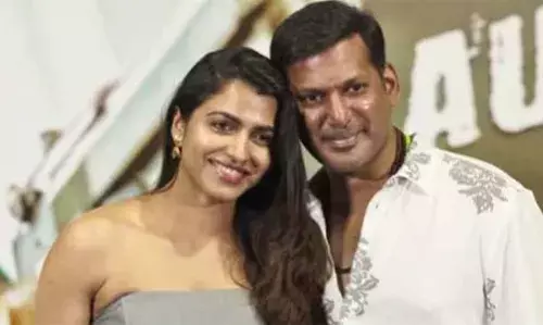 തമിഴ് നടന് വിശാല് വിവാഹിതനാവുന്നു; വധു നടി സായ് ധന്സിക തമിഴ് നടന് വിശാല് വിവാഹിതനാവുന്നു; വധു നടി സായ് ധന്സിക