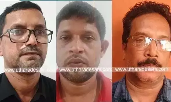 വ്യാജ രേഖകള് നിര്മ്മിച്ച് നല്കുന്ന സംഘത്തെ പൊലീസ് കസ്റ്റഡിയില് വിട്ടു വ്യാജ രേഖകള് നിര്മ്മിച്ച് നല്കുന്ന സംഘത്തെ പൊലീസ് കസ്റ്റഡിയില് വിട്ടു