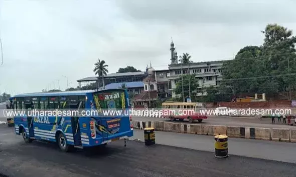 ദേശീയപാതയില്‍ നിന്ന് നേരിട്ട് കുമ്പള ടൗണിലേക്ക് പ്രവേശിക്കാനുള്ള സാധ്യത അടഞ്ഞു