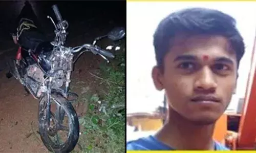 കെ.എസ്.ആര്.ടി.സി ബസും ബൈക്കും കൂട്ടിയിടിച്ച് യുവാവ് മരിച്ചു; അപകടം ജോലി കഴിഞ്ഞ് വീട്ടിലേക്ക് മടങ്ങുന്നതിനിടെ കെ.എസ്.ആര്.ടി.സി ബസും ബൈക്കും കൂട്ടിയിടിച്ച് യുവാവ് മരിച്ചു; അപകടം ജോലി കഴിഞ്ഞ് വീട്ടിലേക്ക് മടങ്ങുന്നതിനിടെ