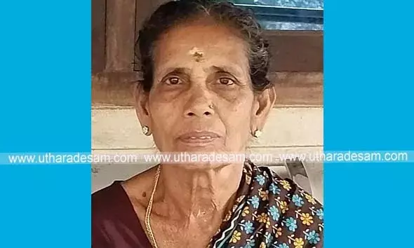 മധുവാഹിനി പുഴയില്‍ തുണി അലക്കുന്നതിനിടെ വയോധിക ഒഴുക്കില്‍പെട്ട് മരിച്ചു