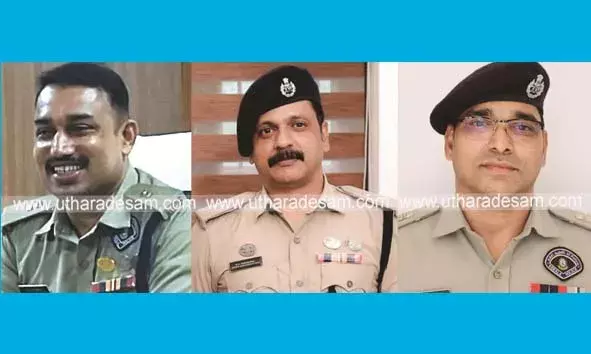 കാസര്‍കോട് ജില്ലക്കാരായ മൂന്ന് പൊലീസ് ഓഫീസര്‍മാര്‍ക്ക് ഒന്നിച്ച് എസ്.പിമാരായി സ്ഥാനക്കയറ്റം ഇതാദ്യം