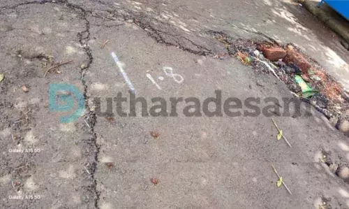 പാചക വാതക പൈപ്പിടല്‍: 2 മാസമായിട്ടും വിളളല്‍ നന്നാക്കിയില്ല; ആശങ്കയോടെ കാല്‍നട യാത്രക്കാര്‍