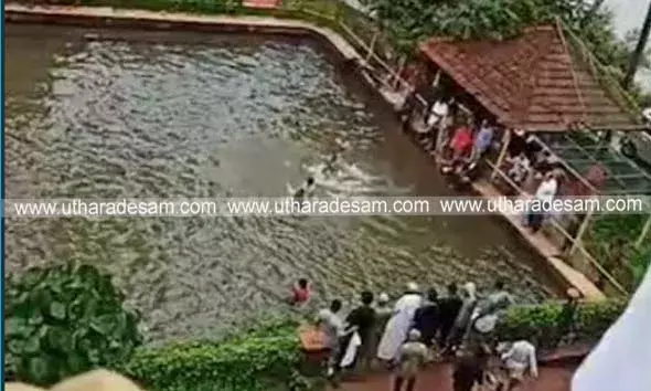 സഹോദരനെ രക്ഷപ്പെടുത്താനുള്ള ശ്രമത്തിനിടെ തളങ്കരയില്‍ ബെംഗളൂരു സ്വദേശി കുളത്തില്‍ മുങ്ങി മരിച്ചു