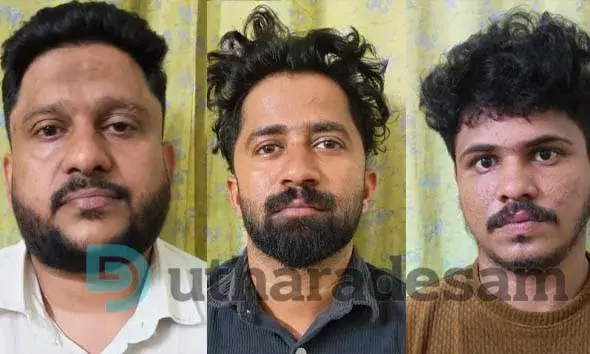 മൊഗ്രാല്‍ റിസോര്‍ട്ടില്‍ കഞ്ചാവും മെത്താഫിറ്റമിനുമായി മൂന്നുപേര്‍ പിടിയില്‍
