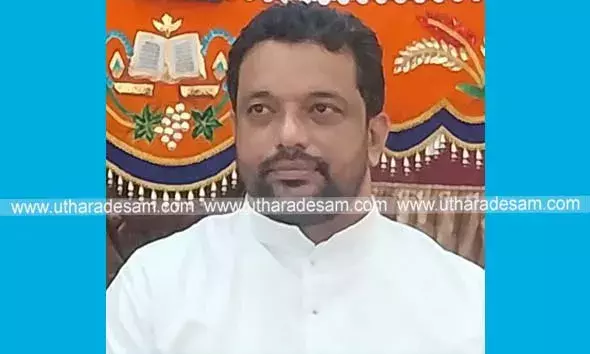 വൈദികനെ താമസ സ്ഥലത്ത് തൂങ്ങി മരിച്ചനിലയില്‍ കണ്ടെത്തി