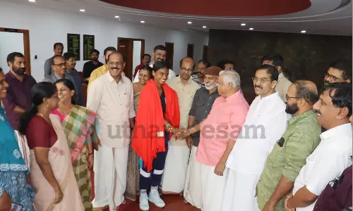 മാളവികയ്ക്ക് ഹൃദ്യമായ സ്വീകരണം