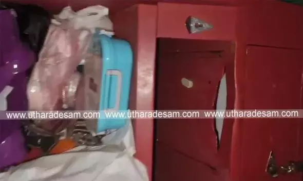 വാടകവീടിന്റെ ജനല്‍ തകര്‍ത്ത് രണ്ടരപവന്‍ സ്വര്‍ണം കവര്‍ന്നതായി പരാതി